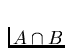 $A\cap B$