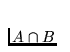 $A\cap B$